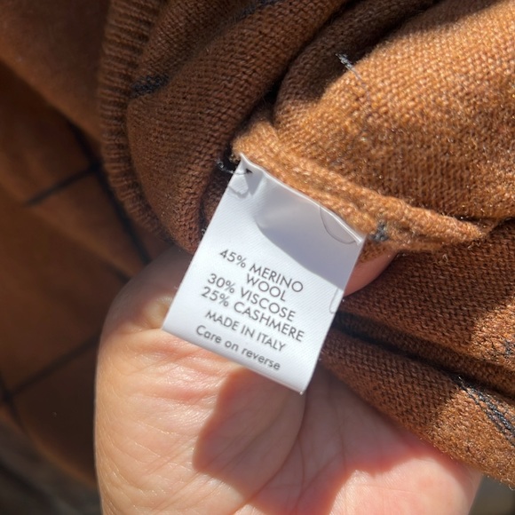 Scott Barber Crewneck Sweater. Made in Italy. Size M - Picture 7 of 10